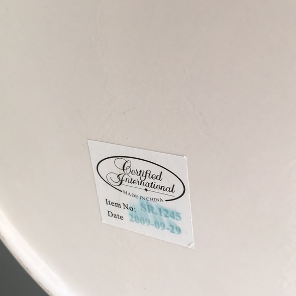 NWT Raymond Waites Scrolled Centerpiece Bowl - Picture 5 of 5